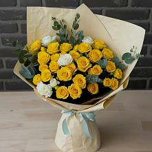 Букет цветов из:  Розы в Новопашковской