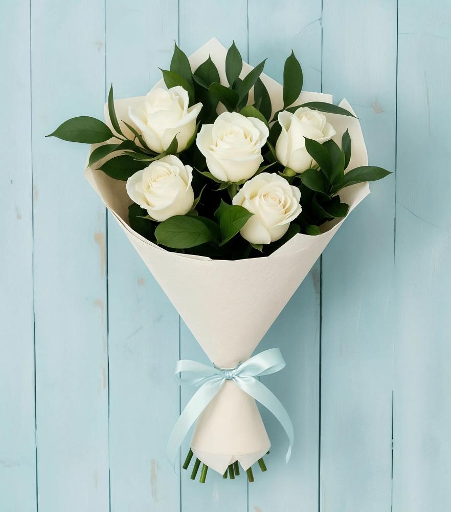 Букет цветов из: Розы в Новопашковской