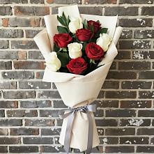 Букет цветов из:  Розы в Новопашковской