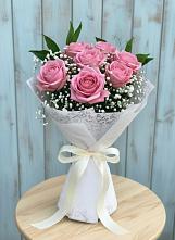 Букет цветов из:  Розы в Новопашковской