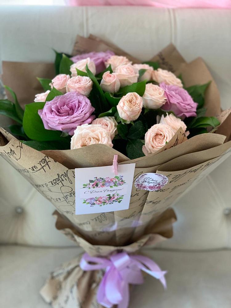 Букет цветов из: Розы в Новопашковской