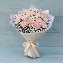 Букет цветов из:  Гвоздики в Новопашковской