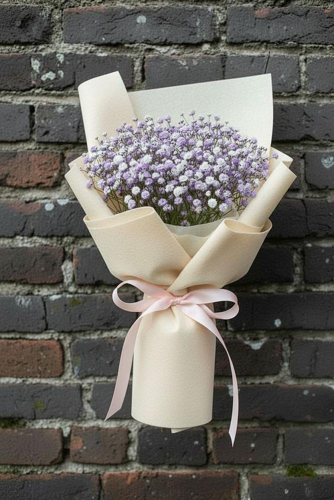 Букет цветов из: Гипсофила в Новопашковской