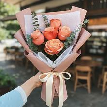 Букет цветов из:  Розы #REPLACE_PRED# Новопашковской