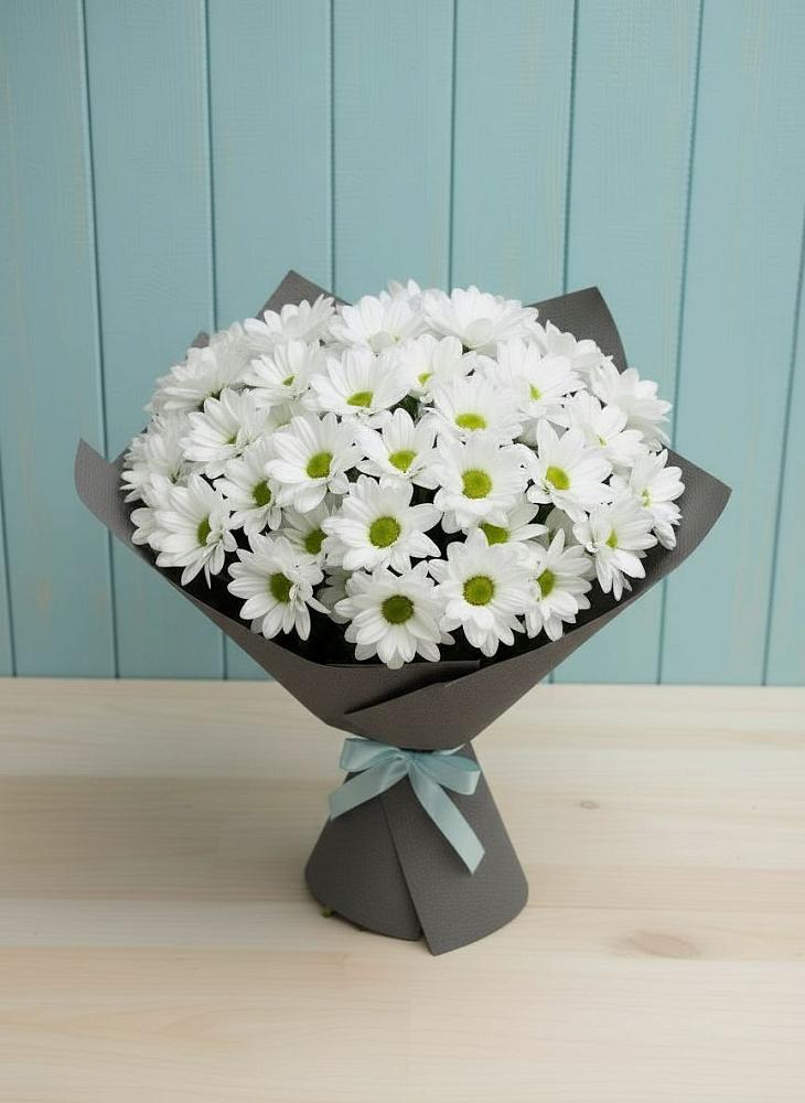 Букет цветов из: Хризантемы в Новопашковской