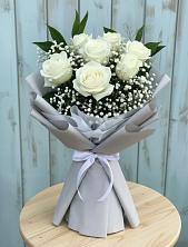 Букет цветов из:  Розы в Новопашковской