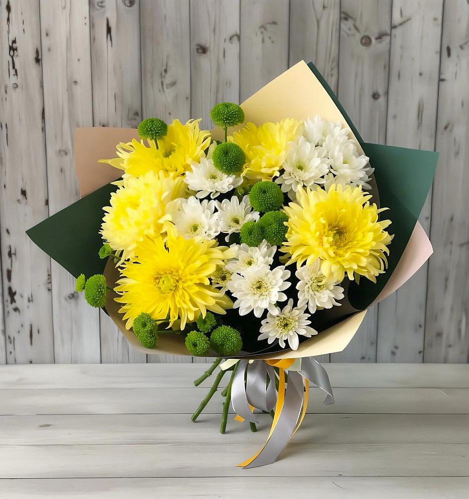 Букет цветов из: Хризантемы в Новопашковской
