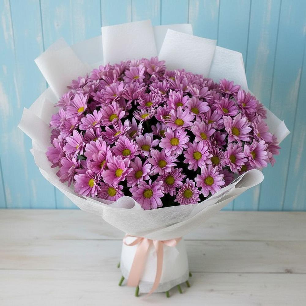 Букет цветов из: Хризантемы в Новопашковской