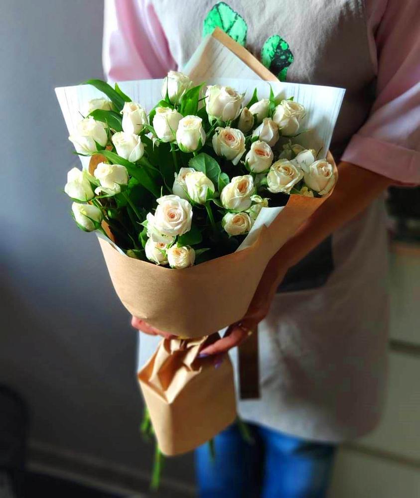 Букет цветов из: Розы в Новопашковской