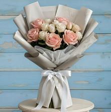 Букет цветов из:  Розы в Новопашковской
