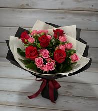 Букет цветов из:  Розы #REPLACE_PRED# Новопашковской