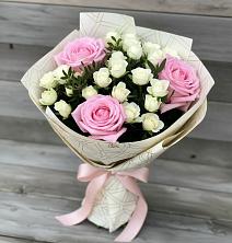 Букет цветов из:  Розы в Новопашковской
