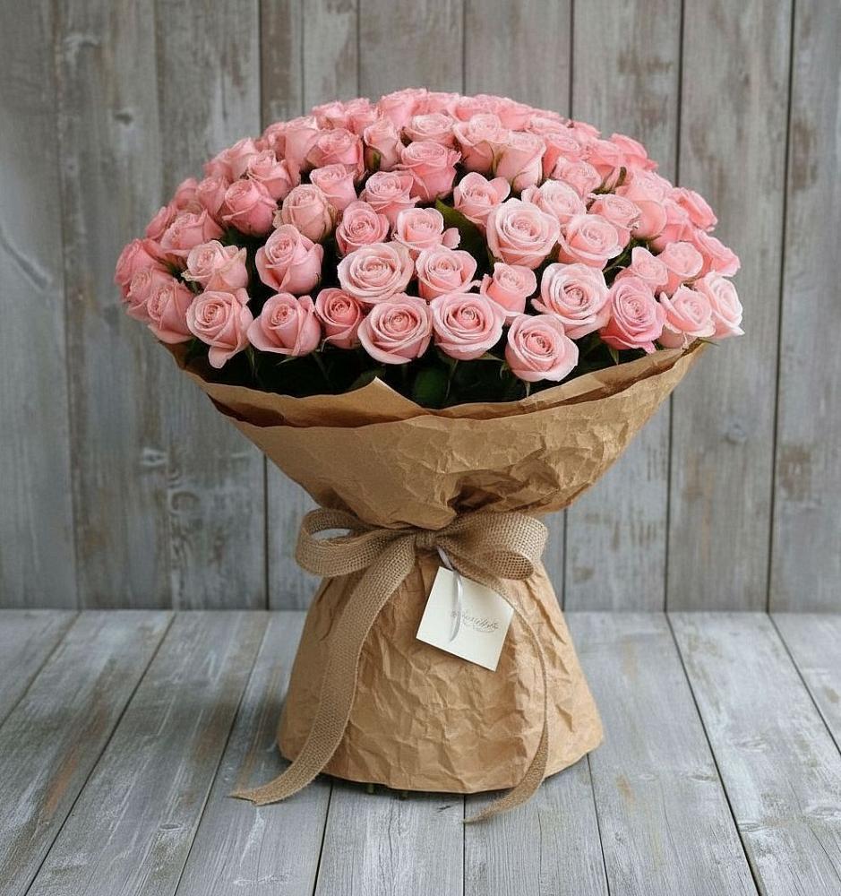 Букет 151 Роза Роуз в Новопашковской