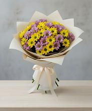 Букет цветов из:  Хризантемы в Новопашковской