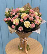 Букет цветов из:  Розы в Новопашковской