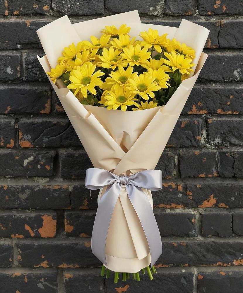 Букет цветов из: Хризантемы в Новопашковской