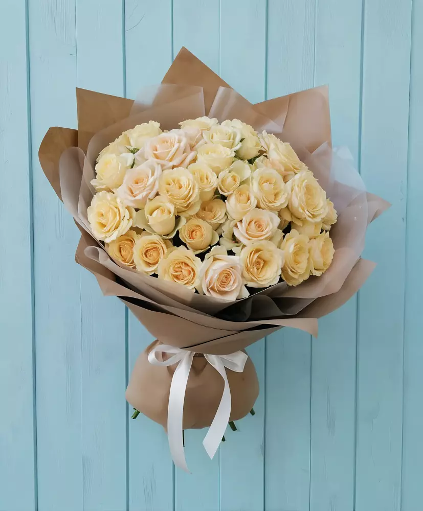 Букет Кремовое облако в Новопашковской