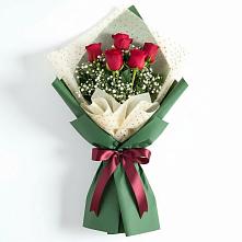 Букет цветов из:  Розы в Новопашковской