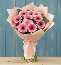 Букет цветов из:  Герберы в Новопашковской