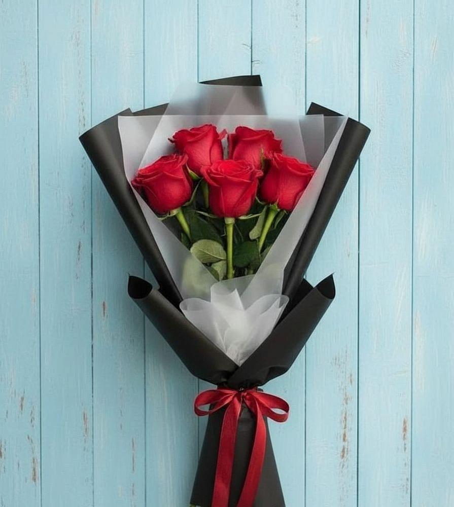 Букет цветов из: Розы в Новопашковской