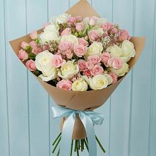 Букет цветов из:  Розы в Новопашковской