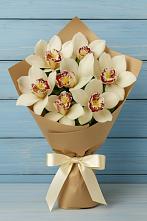 Букет цветов из:  Орхидеи и Розы в Новопашковской